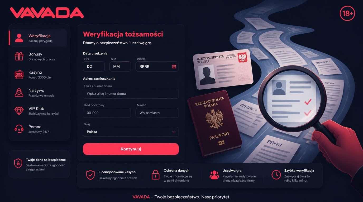 Weryfikacja wieku i dokumentów, audyt tożsamości użytkownika 